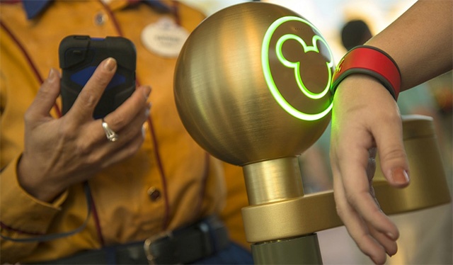Disney MagicBands contain their customer information