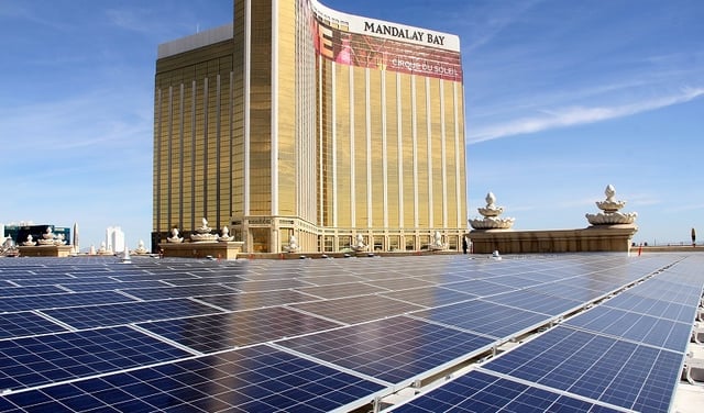 MGM Resorts Solar Array in Las Vegas